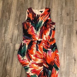 Ann Taylor spring floral dress (with pockets )
